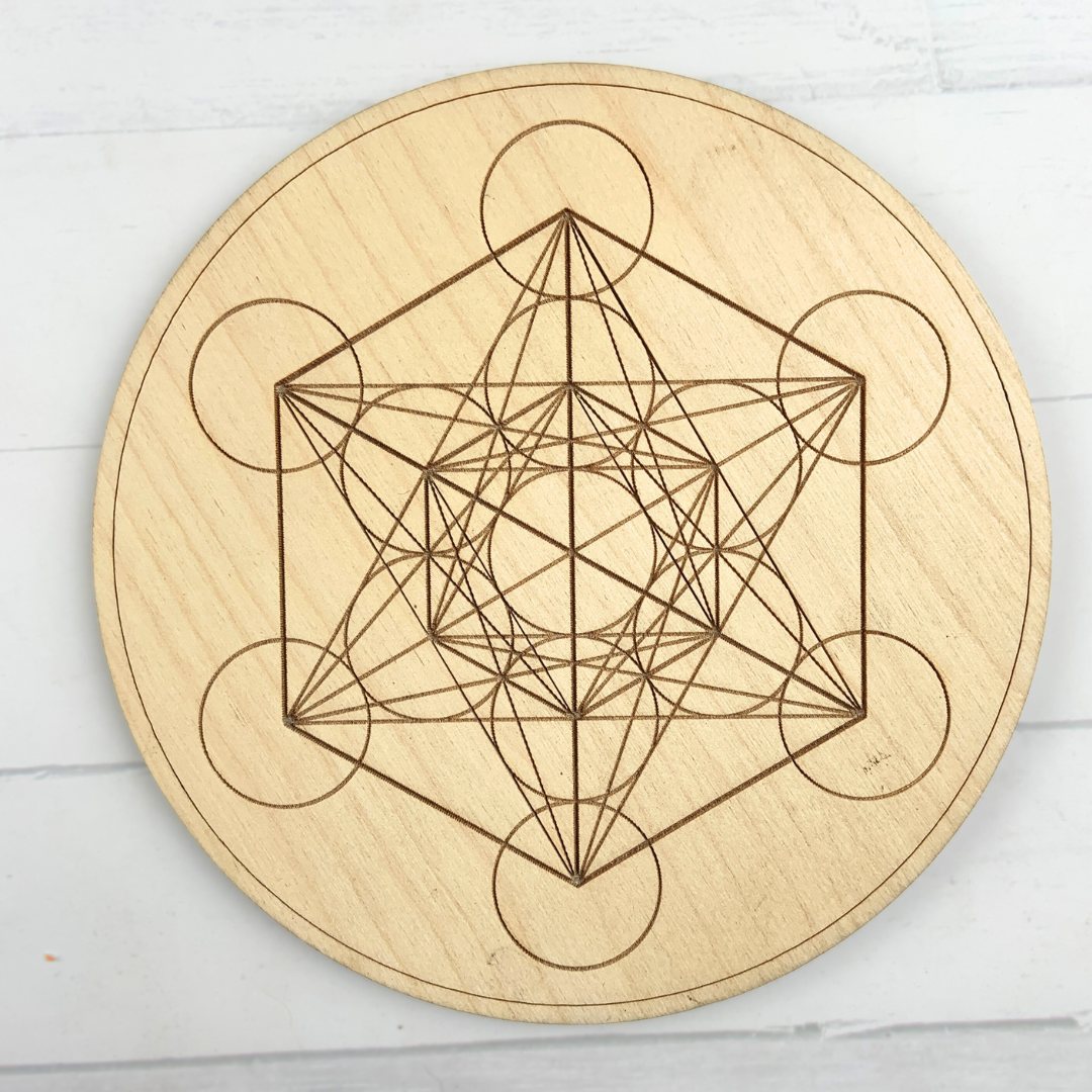 Metatron's Cube Crystal Board Overview