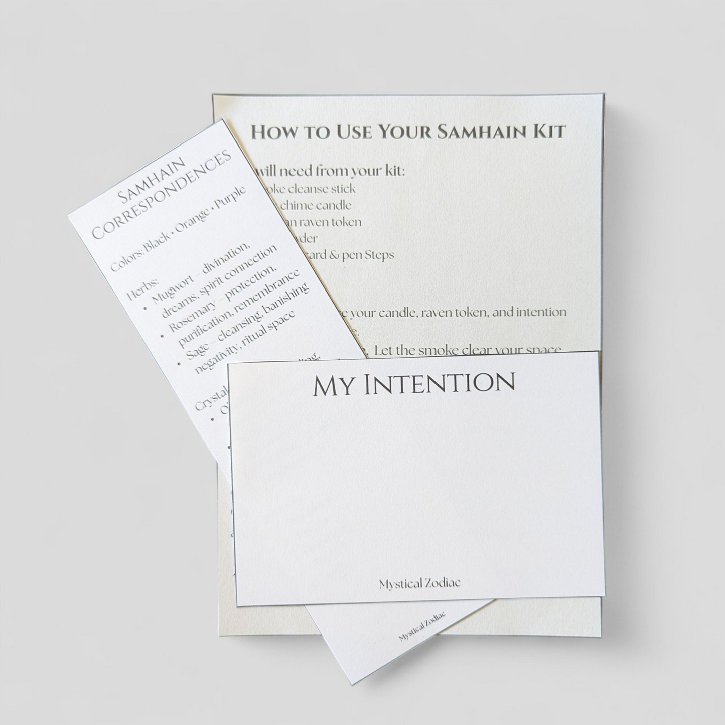 Samhain Ritual Kits