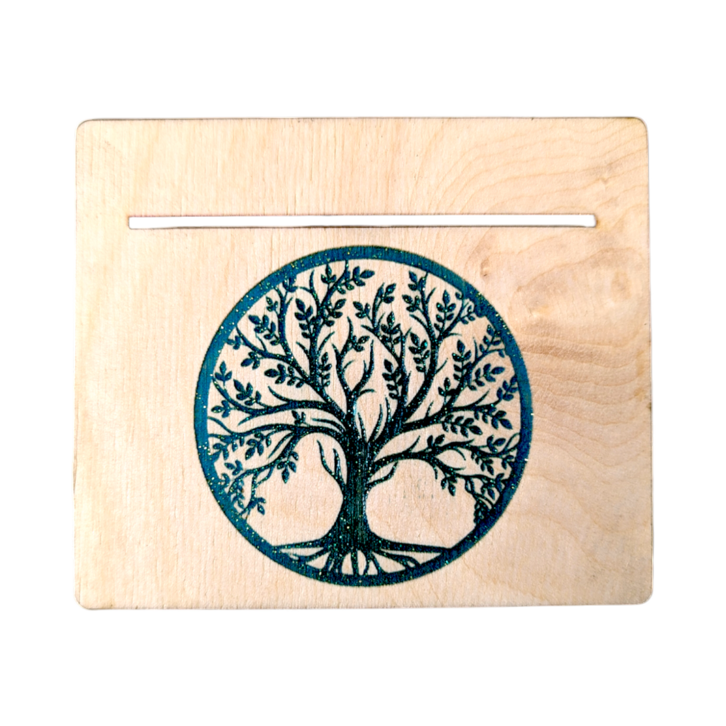 Wooden Tarot Card Holder