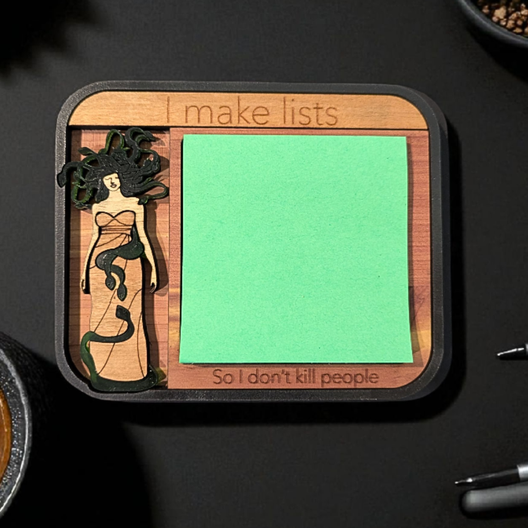 Desk Organizer- Sticky Note Holder
