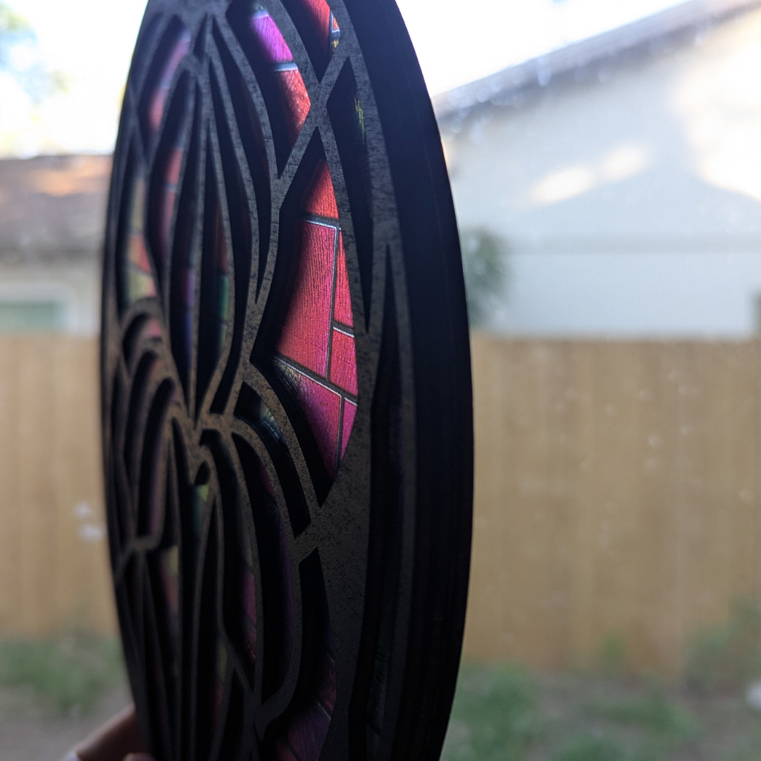 Flower Suncatcher - Irish Stained Glass- Inspired