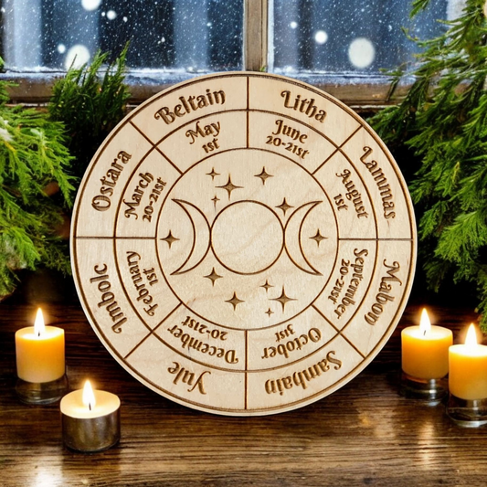 Wheel Of The Year Calendar Decor