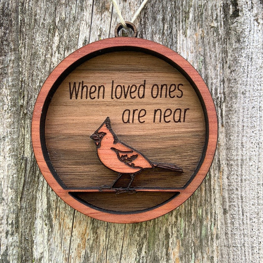 Cardinal Memorial Ornament