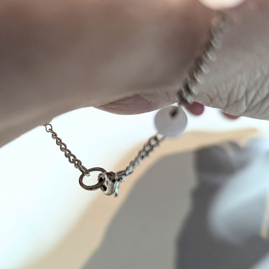 Rose Quartz Pendulum – 3-in-1 Pendulum Bracelet for Divination & Heart-Centered Work