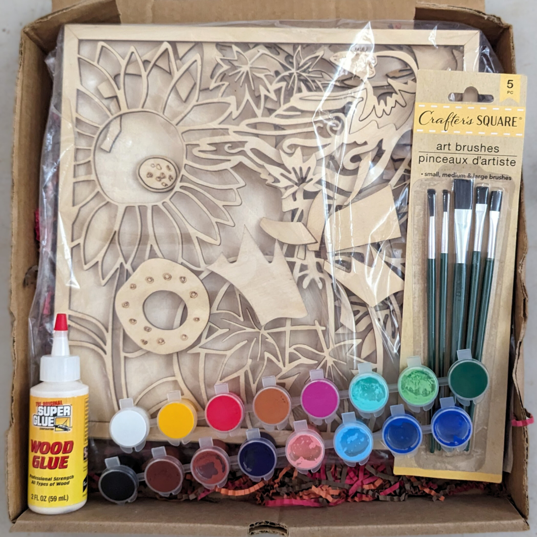 DIY paint kit with paints included