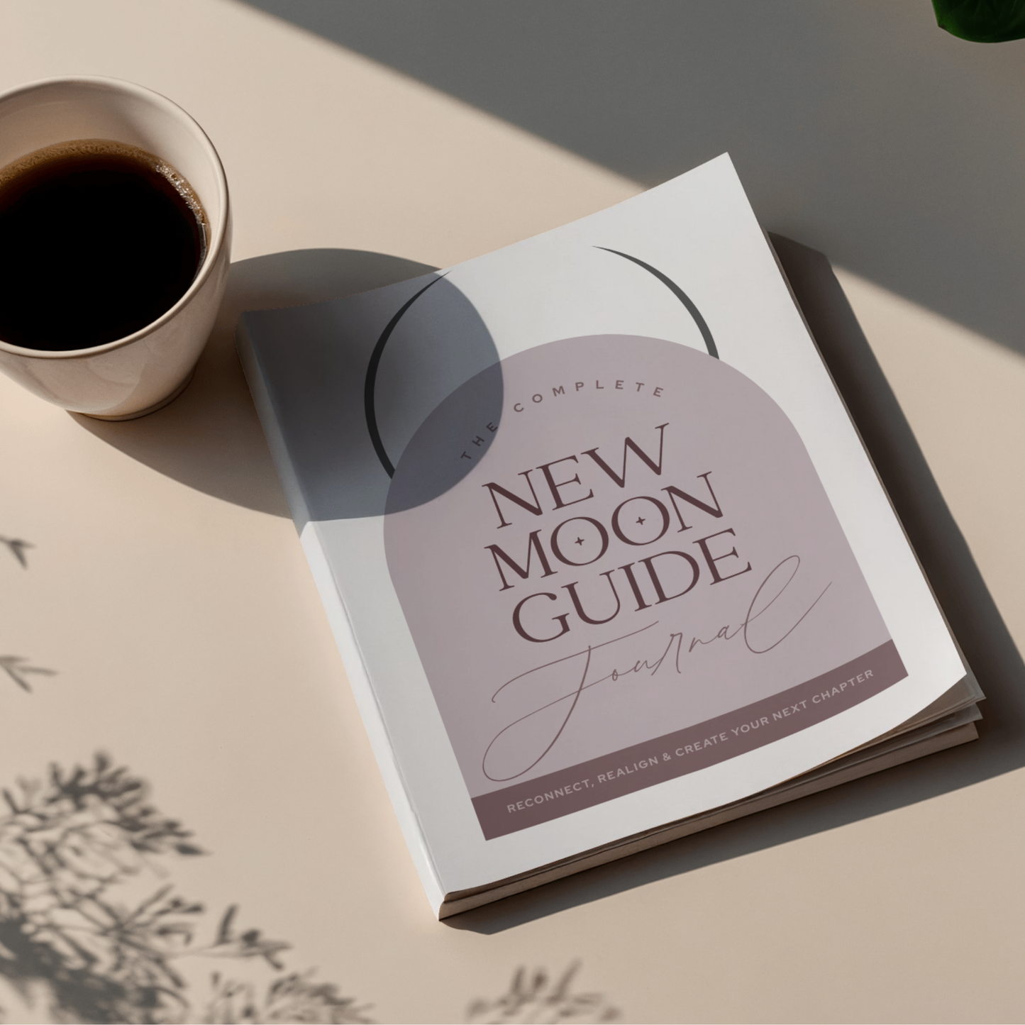 New Moon Guide & Journal | Lunar Intentions, Manifestation & Reflection