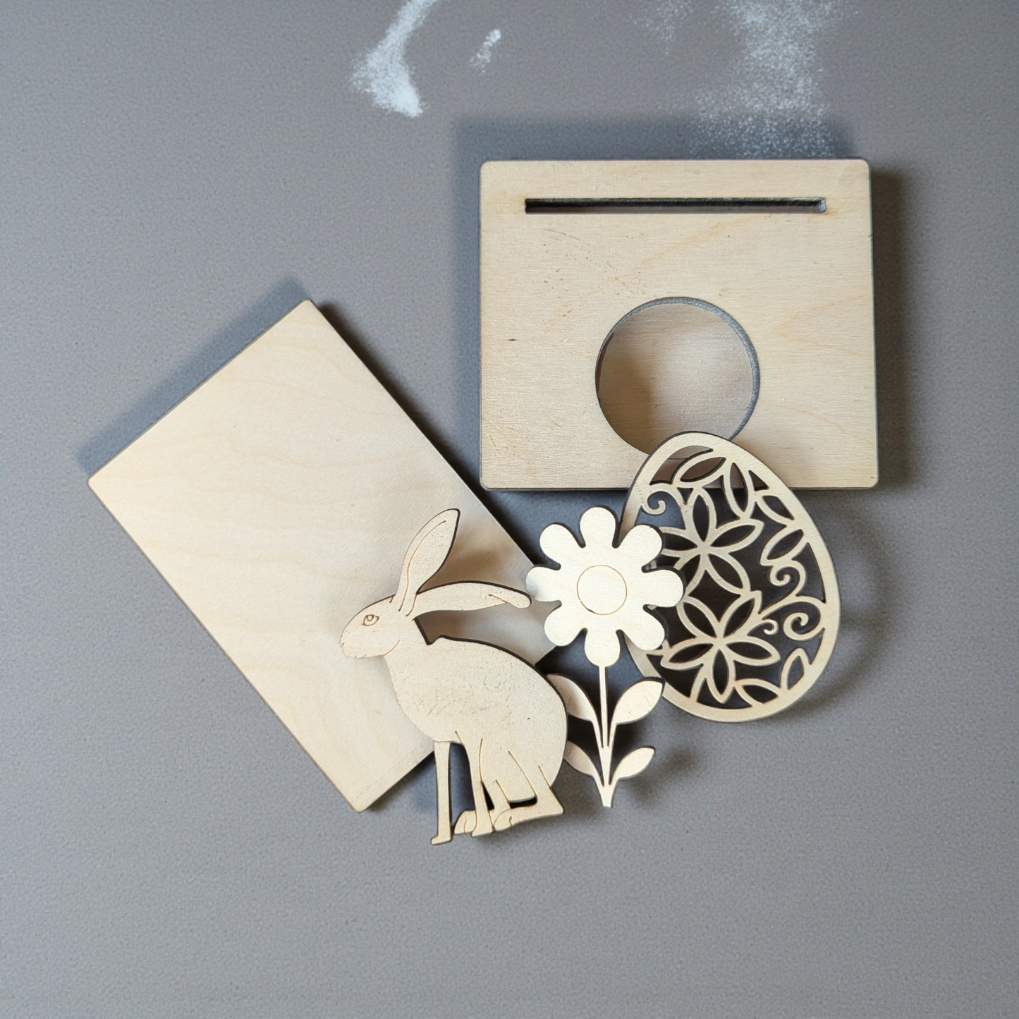 DIY Ostara Tealight Holder Kit – Unfinished Wood Craft