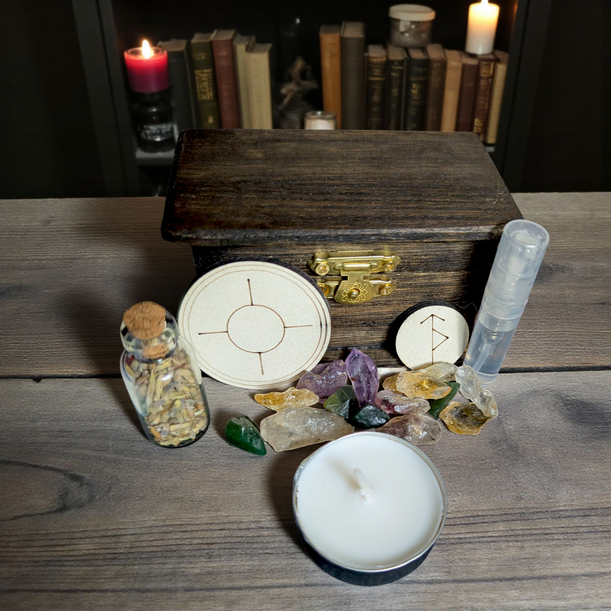 Travel Witch Kit | TSA-Friendly Mini Ritual Altar for Witches ...