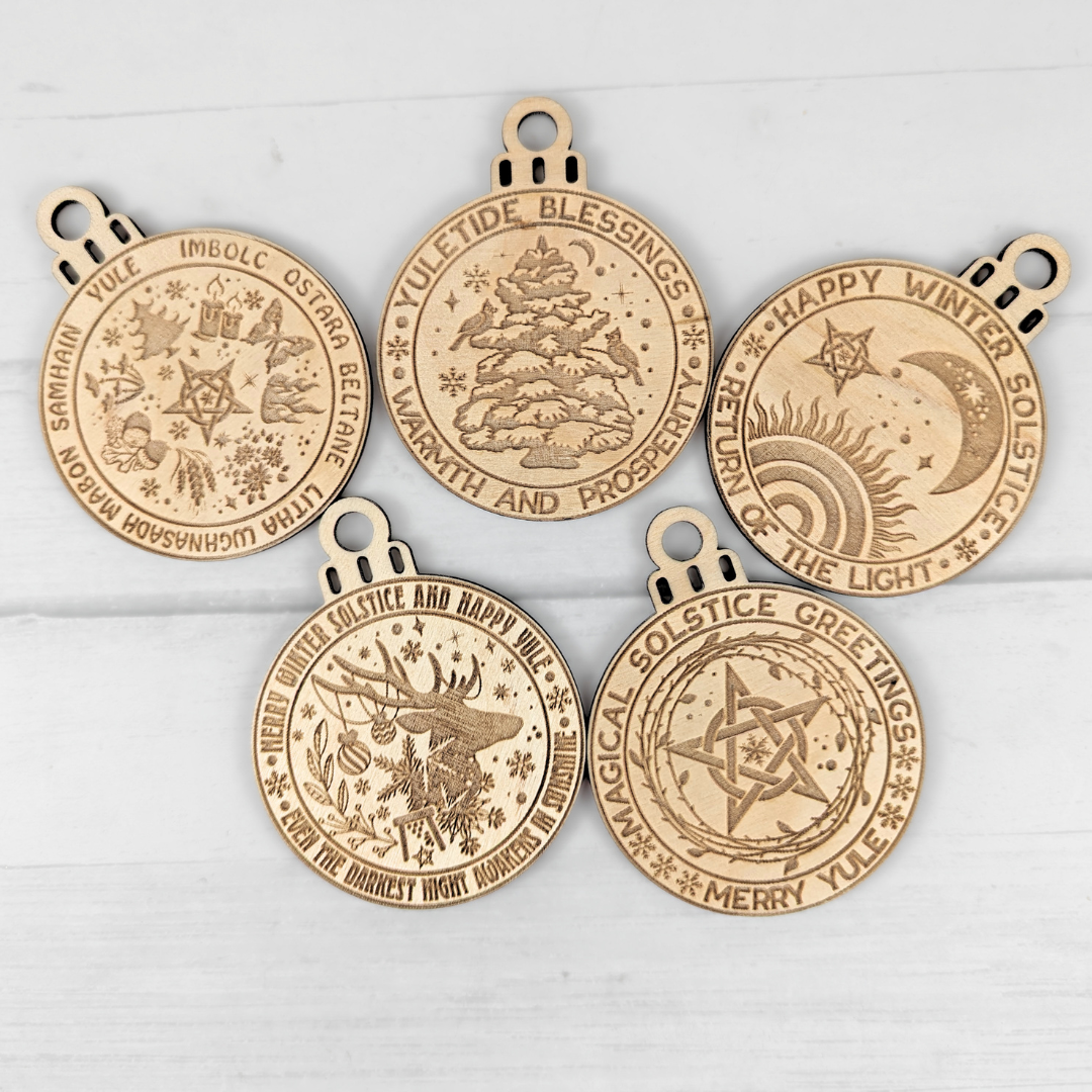 Winter Solstice Tree Ornaments