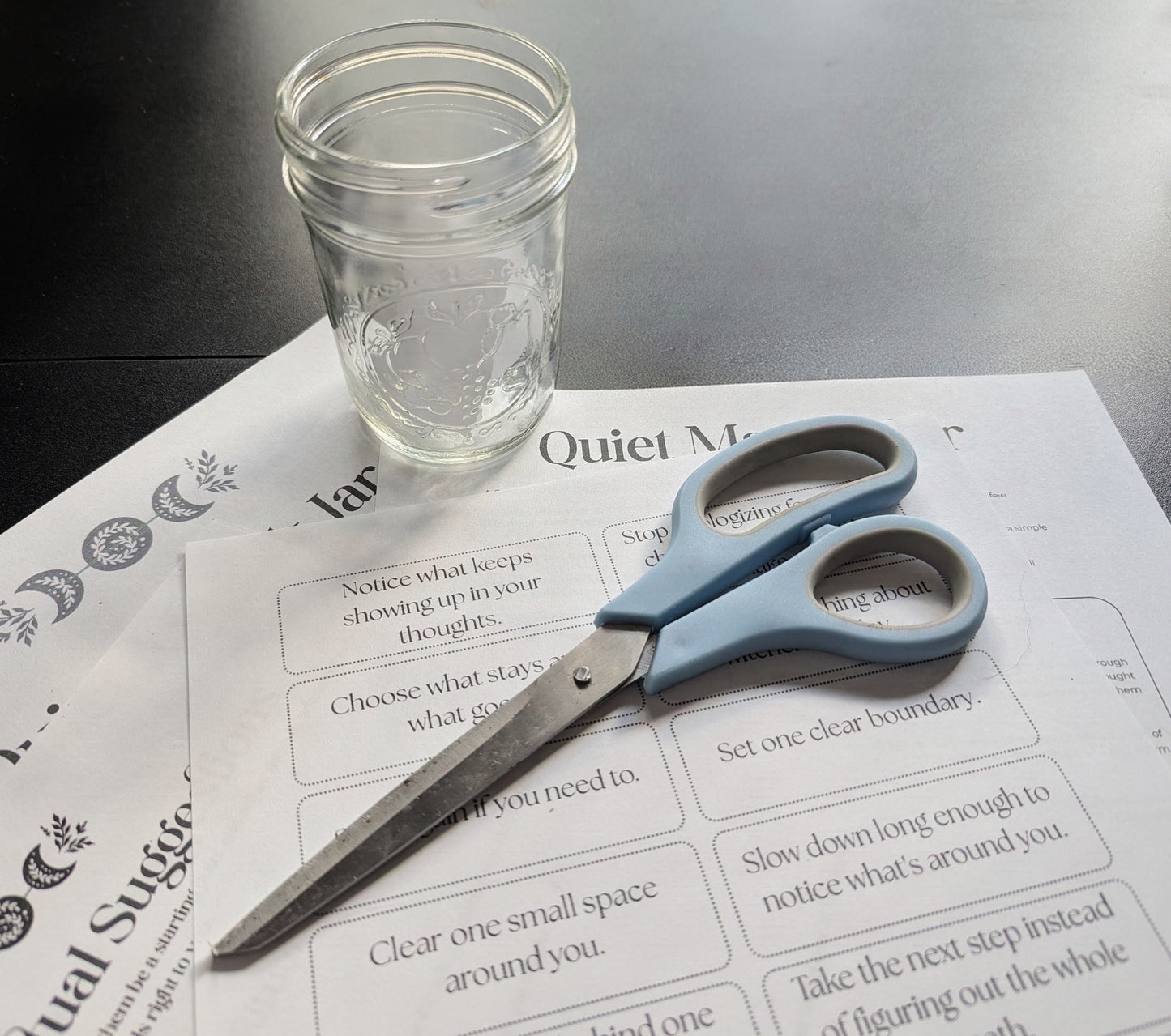 Quiet Magick Jar – Beginner Witchcraft Printable PDF