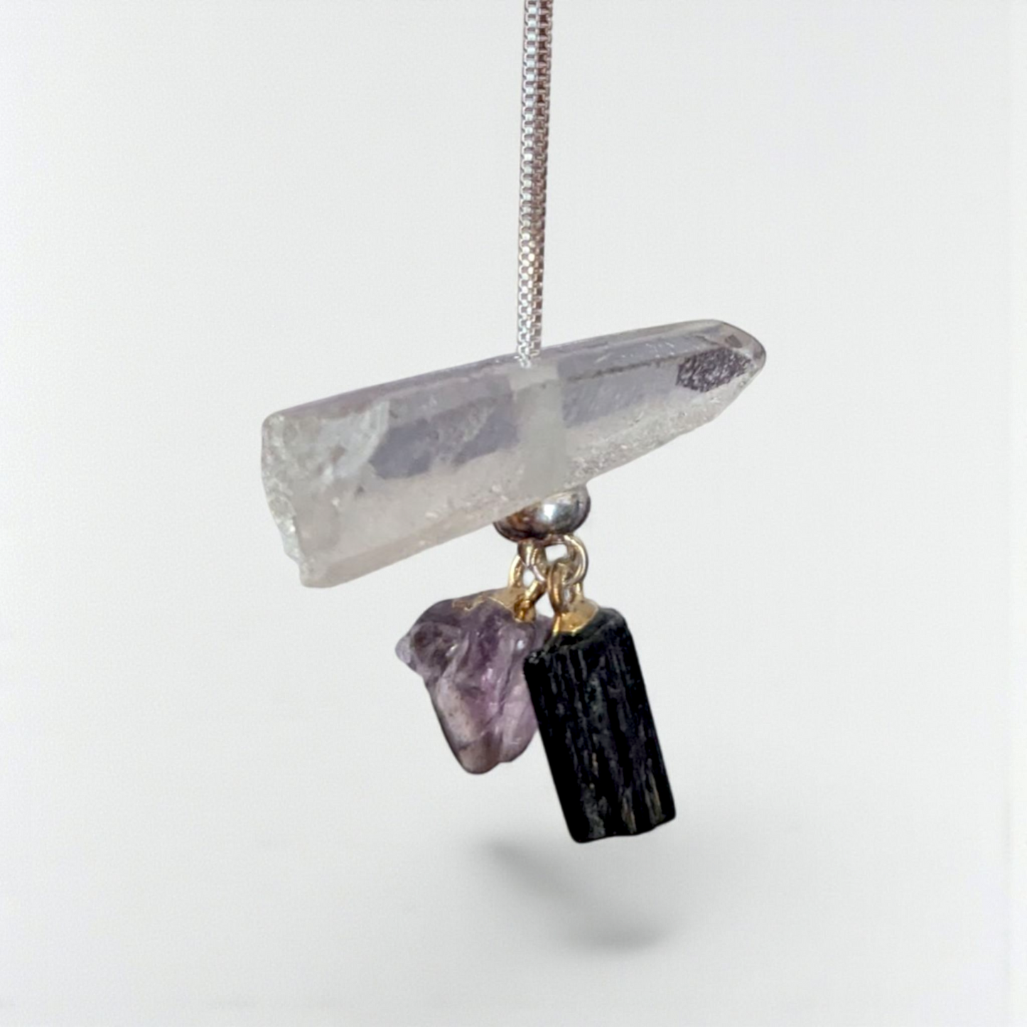Crystal Necklace for Good Luck