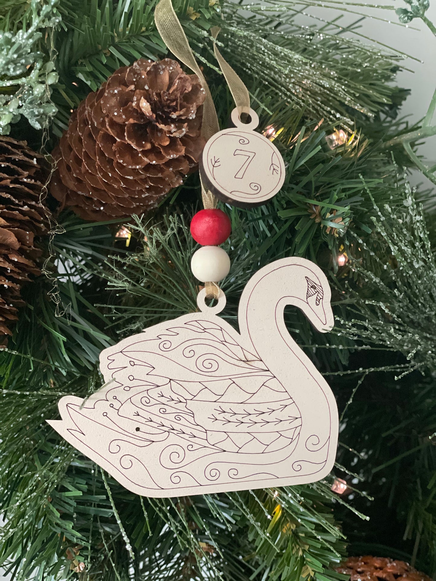 12 Days Of Christmas Ornament Set